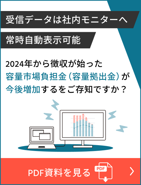 容量市場負担金バナー